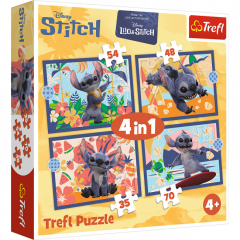 Puzzle 4 in 1 -  Vacanta in Hawaii