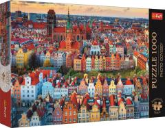 Puzzle - Premium Plus - Vedere a orasului Gdansk, Polonia