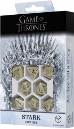 Set zaruri - Game of Thrones - Stark Dice Set
