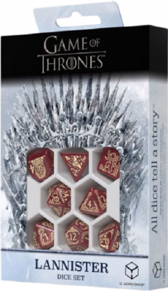 Set zaruri - Game of Thrones - Lannister Dice Set