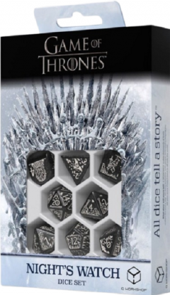 Set zaruri - Game of Thrones - Nights Watch Dice Set