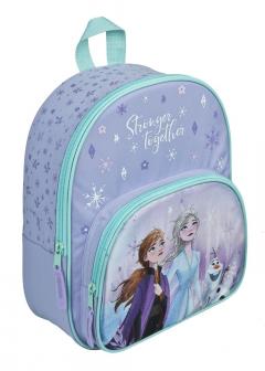 Ghiozdan gradinita cu buzunar frontal - Disney Frozen