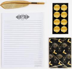 Set birotica - Harry Potter - Pix, bloc hartie, plicuri, stickere