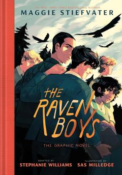 Coperta cărții The Raven Boys (Graphic Novel)