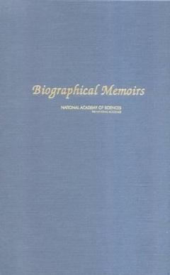 Coperta cărții Biographical Memoirs