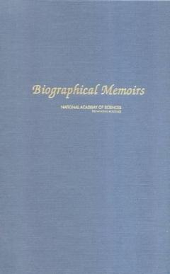 Coperta cărții Biographical Memoirs