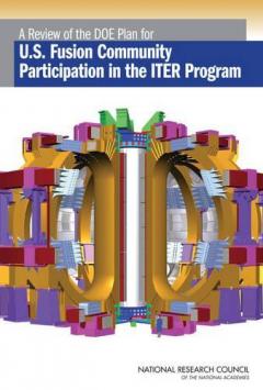 Coperta cărții Review of the DOE Plan for U.S. Fusion Community Participation in the ITER Program