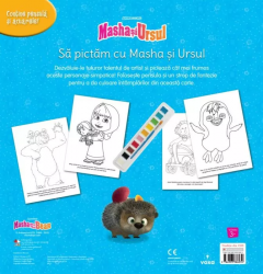 Masha si Ursul. Sa pictam cu Masha si Ursul