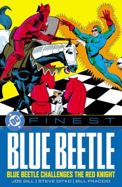 Blue Beetle Challenges the Red Knight