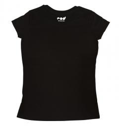 Tricou pentru femei - Teapa Paula Rusu, culoarea negru, marimea M