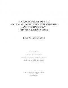 Coperta cărții Assessment of the National Institute of Standards and Technology Physics Laboratory