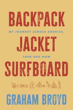 Backpack, Jacket, Surfboard