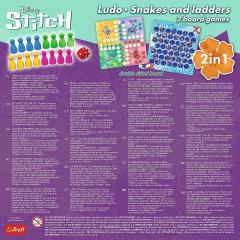 Joc 2 in 1 - Disney - Lilo & Stitch - Ludo si serpisori scari