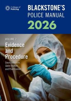 Blackstone's Police Manuals 2026 Three Volume Set