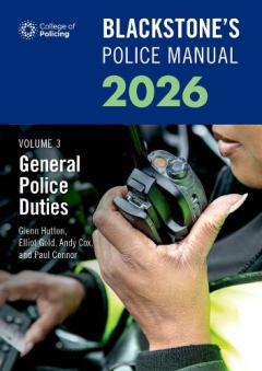 Blackstone's Police Manuals 2026 Three Volume Set
