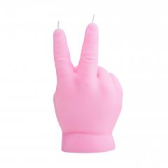 Lumanare Baby Hand Gesture Peace - Roz