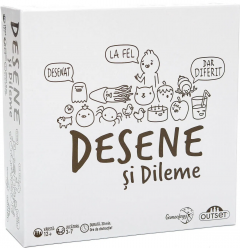 Joc de societate - Desene si dileme