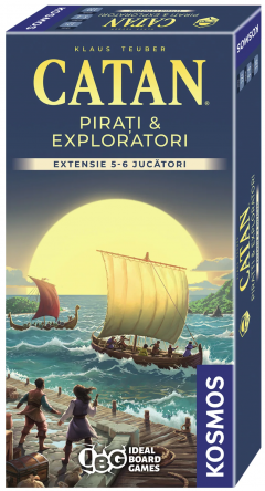 Extensie - Catan - Pirati & Exploratori (5-6 jucatori) (Editia 2025)