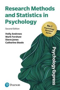 Coperta cărții Psychology Express: Research Methods and Statistics