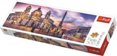 Puzzle 500 piese - Panorama - Piata Navona din Roma