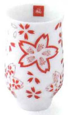 Pahar - Tajimi White Flowers