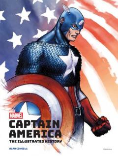 Coperta cărții Marvel: The Art of Captain America