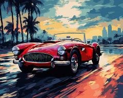 Set pictura pe numere - Masina