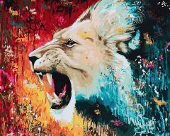 Set pictura pe numere - Leu