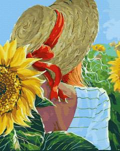 Set pictura pe numere - Floarea soarelui