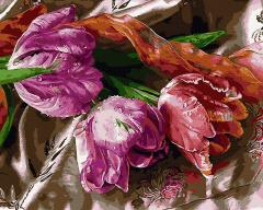 Set pictura pe numere - Lalele