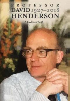 Coperta cărții Professor David Henderson: A Gedenkschrift