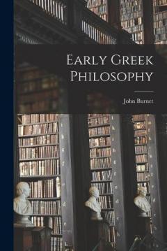 Coperta cărții Early Greek Philosophy