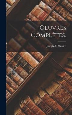 Coperta cărții Oeuvres Complètes.