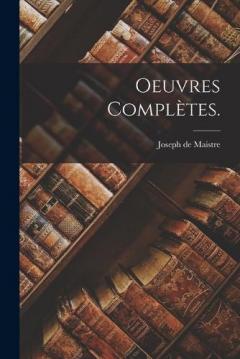 Coperta cărții Oeuvres Complètes.