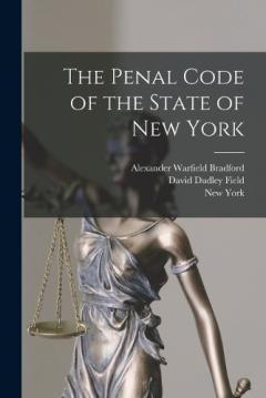 Coperta cărții The Penal Code of the State of New York