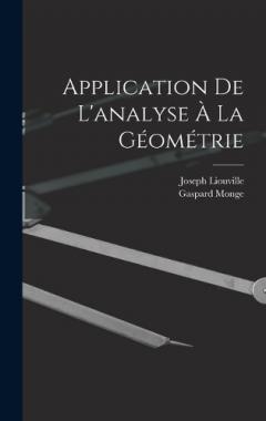 Coperta cărții Application De L'analyse À La Géométrie