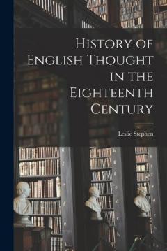 Coperta cărții History of English Thought in the Eighteenth Century