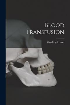 Coperta cărții Blood Transfusion