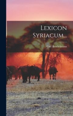 Coperta cărții Lexicon Syriacum...