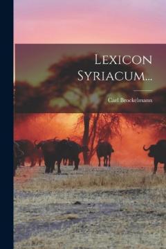 Coperta cărții Lexicon Syriacum...
