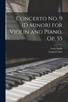 Coperta cărții Concerto no. 9 (D Minor) for Violin and Piano, op. 55