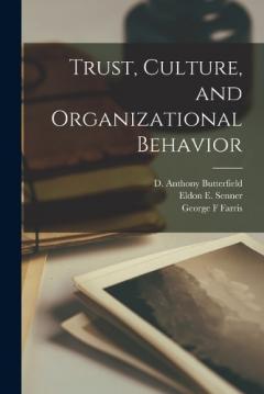 Coperta cărții Trust, Culture, and Organizational Behavior