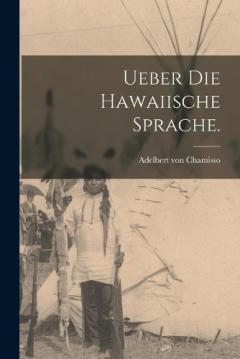 Coperta cărții Ueber die Hawaiische Sprache.