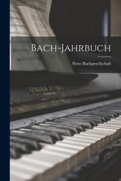 Coperta cărții Bach-Jahrbuch