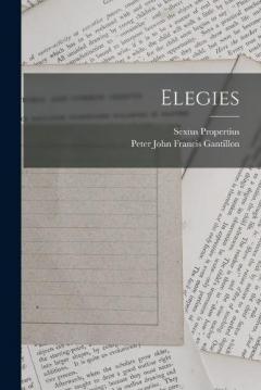 Coperta cărții Elegies