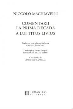 Comentarii la prima decada a lui Titus Livius