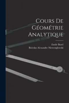 Coperta cărții Cours de Géométrie Analytique