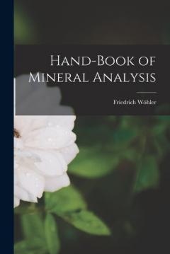 Coperta cărții Hand-book of Mineral Analysis
