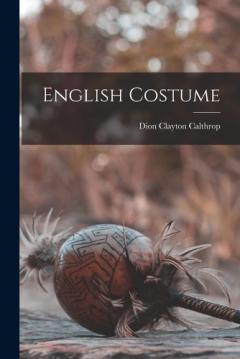 Coperta cărții English Costume