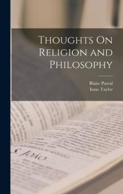 Coperta cărții Thoughts On Religion and Philosophy